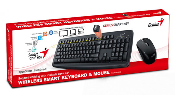 combo de teclado y mouse inalámbrico GENEUIS