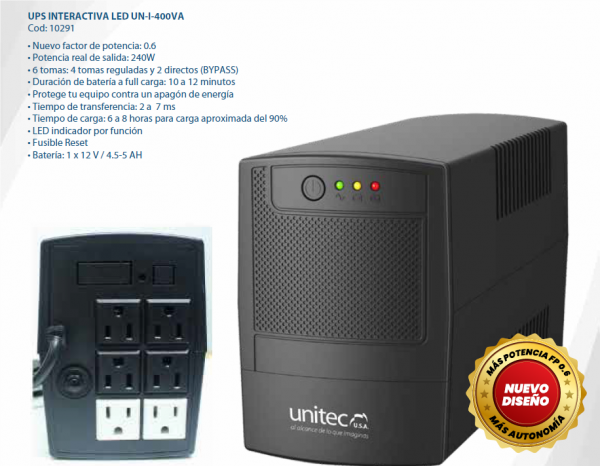 UPS INERATIVA LED