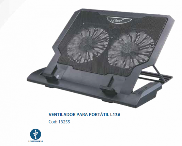 VENTILADOR PARA PORTATIL L136